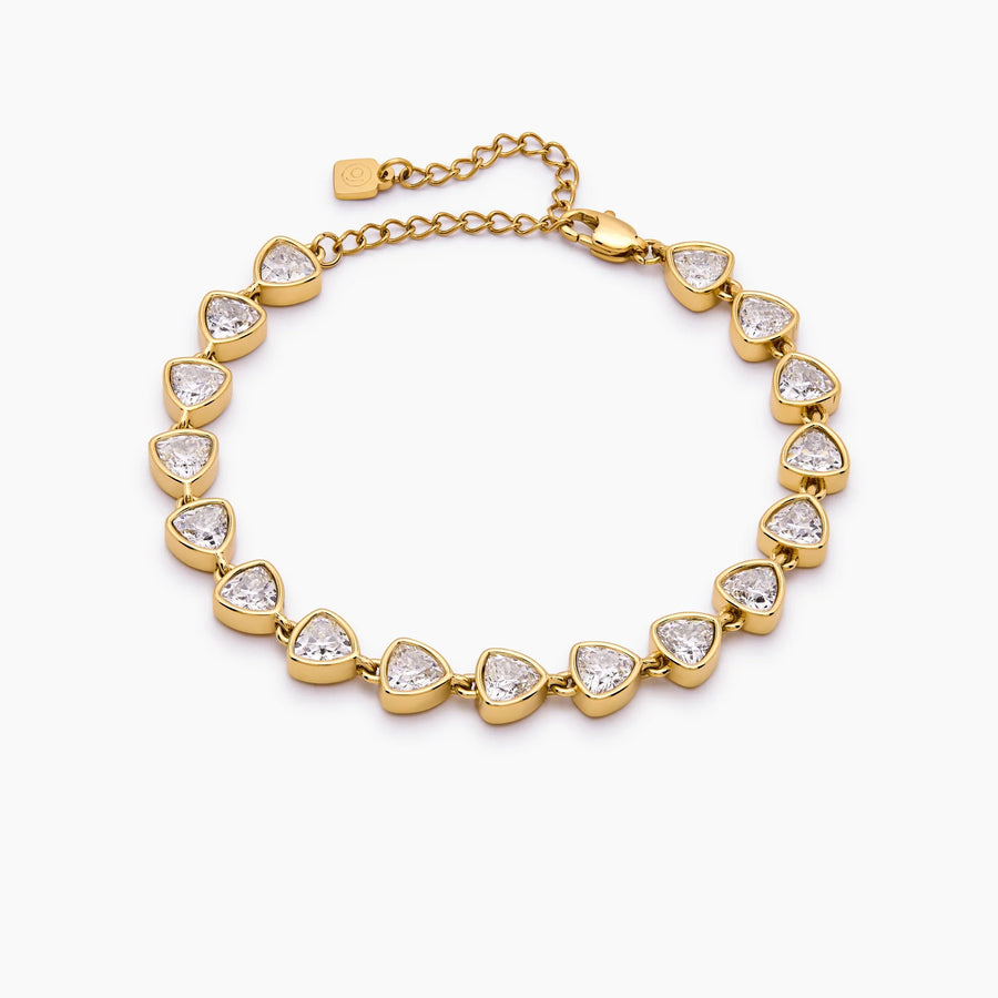 Trillion Tennis Bracelet