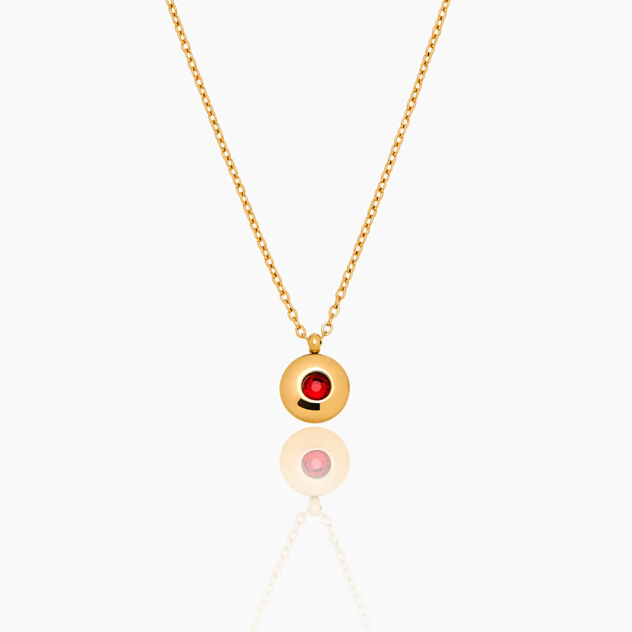 Mini Birthstone Pendant Necklace