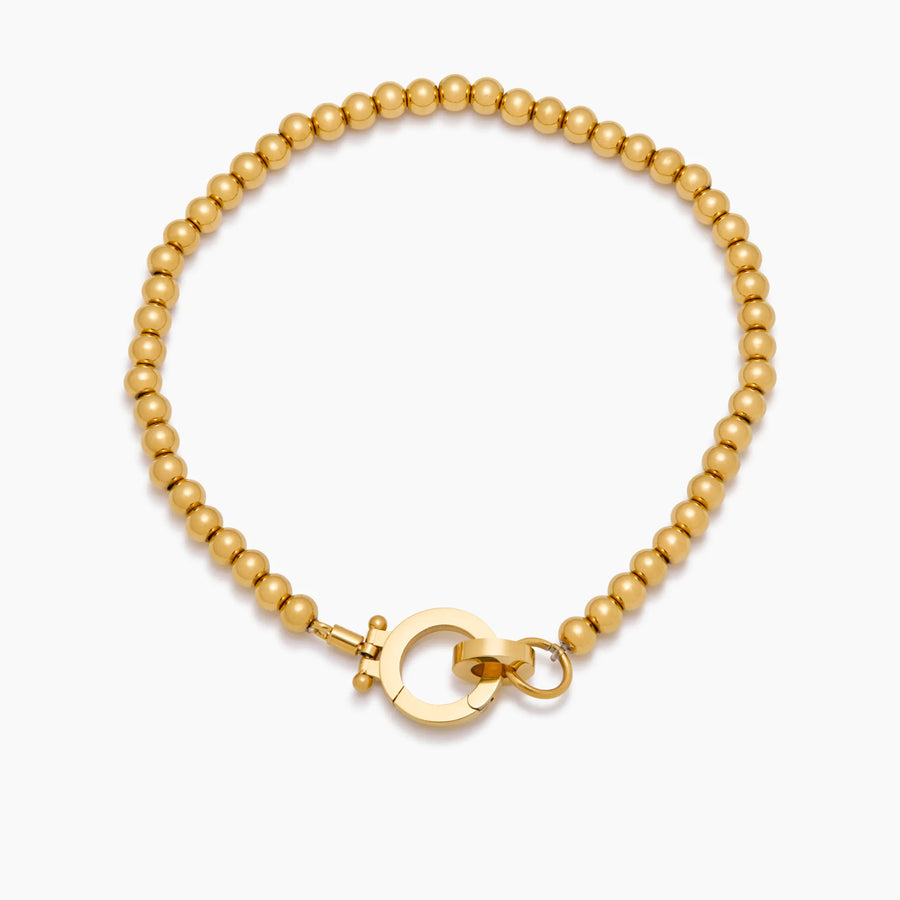 Essential Gold Beaded Bracelet