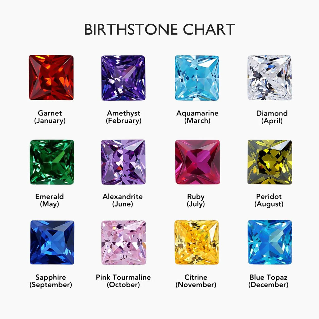 Gem Initial Necklace
