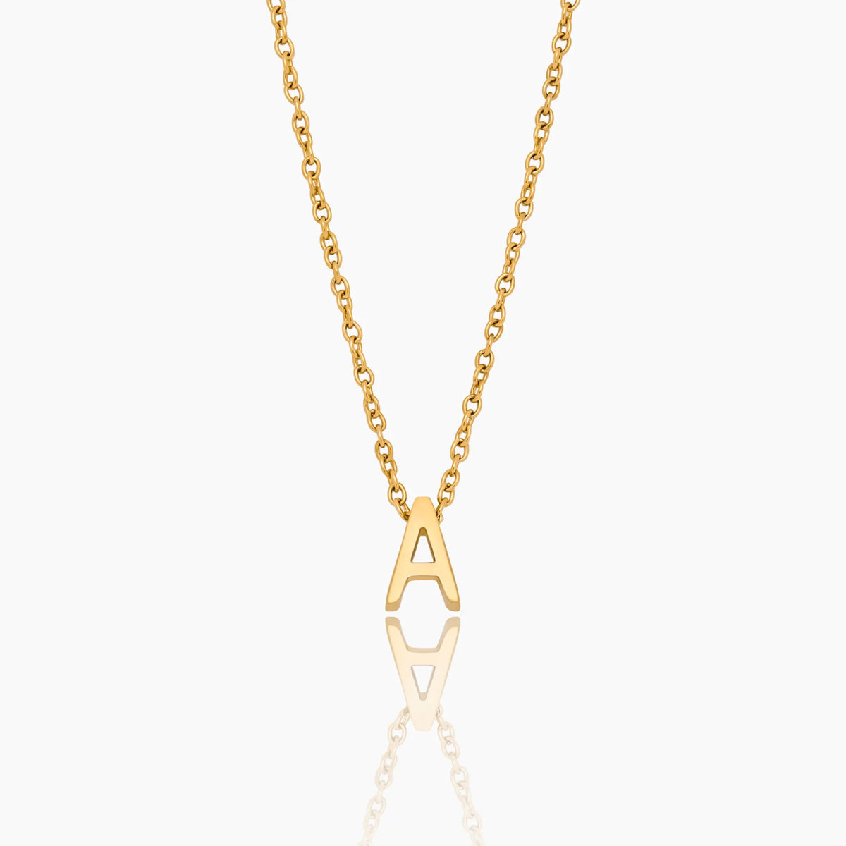 Dainty Initial Charm Necklace
