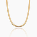 Engraved Herringbone Necklace
