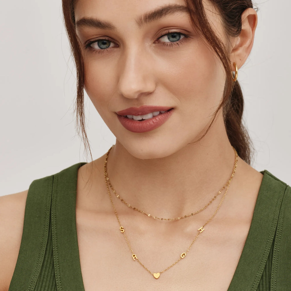 Multi Initial Necklace