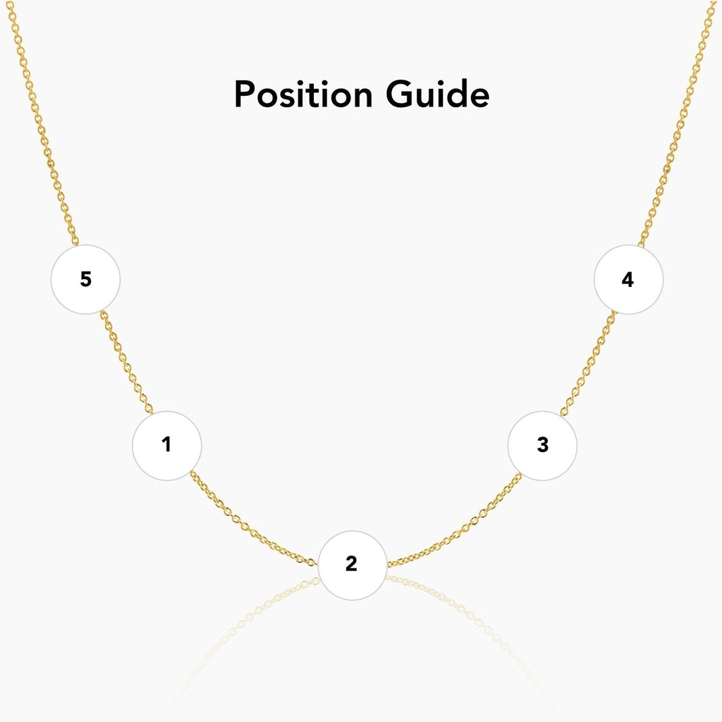 Multi Initial Necklace