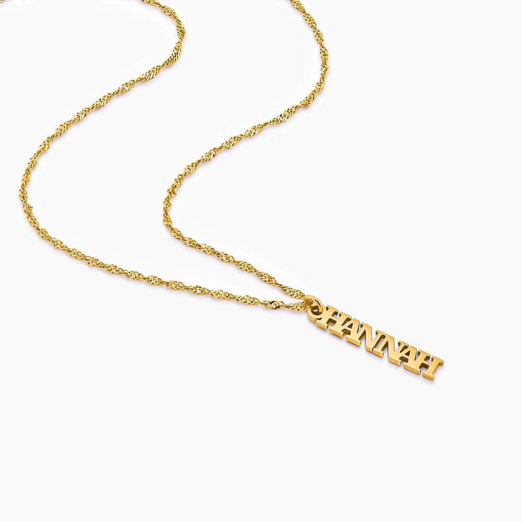 Singapore Multi Name Necklace