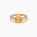 Sunburst Signet Ring