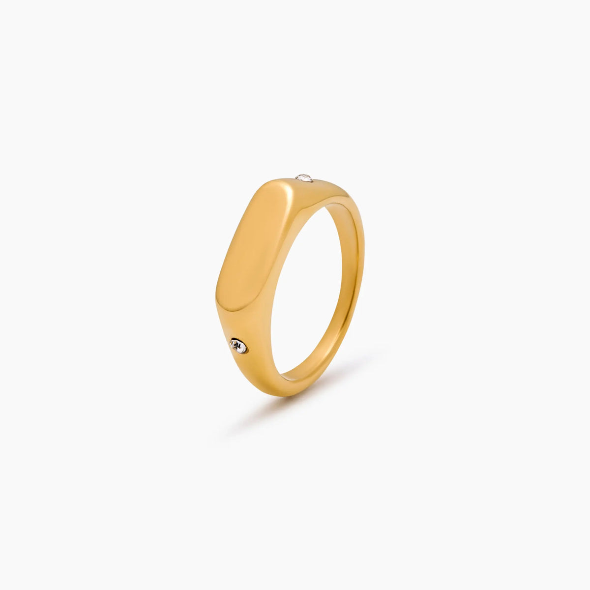 Twin Star Signet Ring