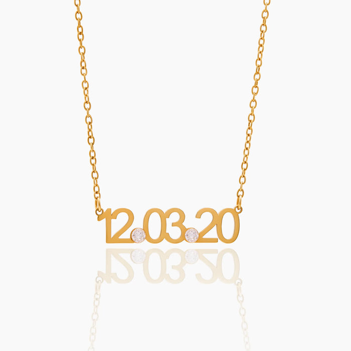 Custom Date Necklace