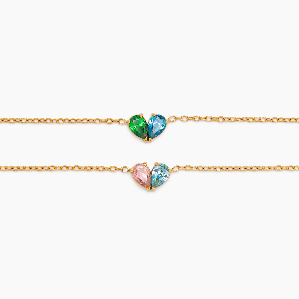 Duo Heart Bracelet