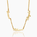 Multiple Name Necklace