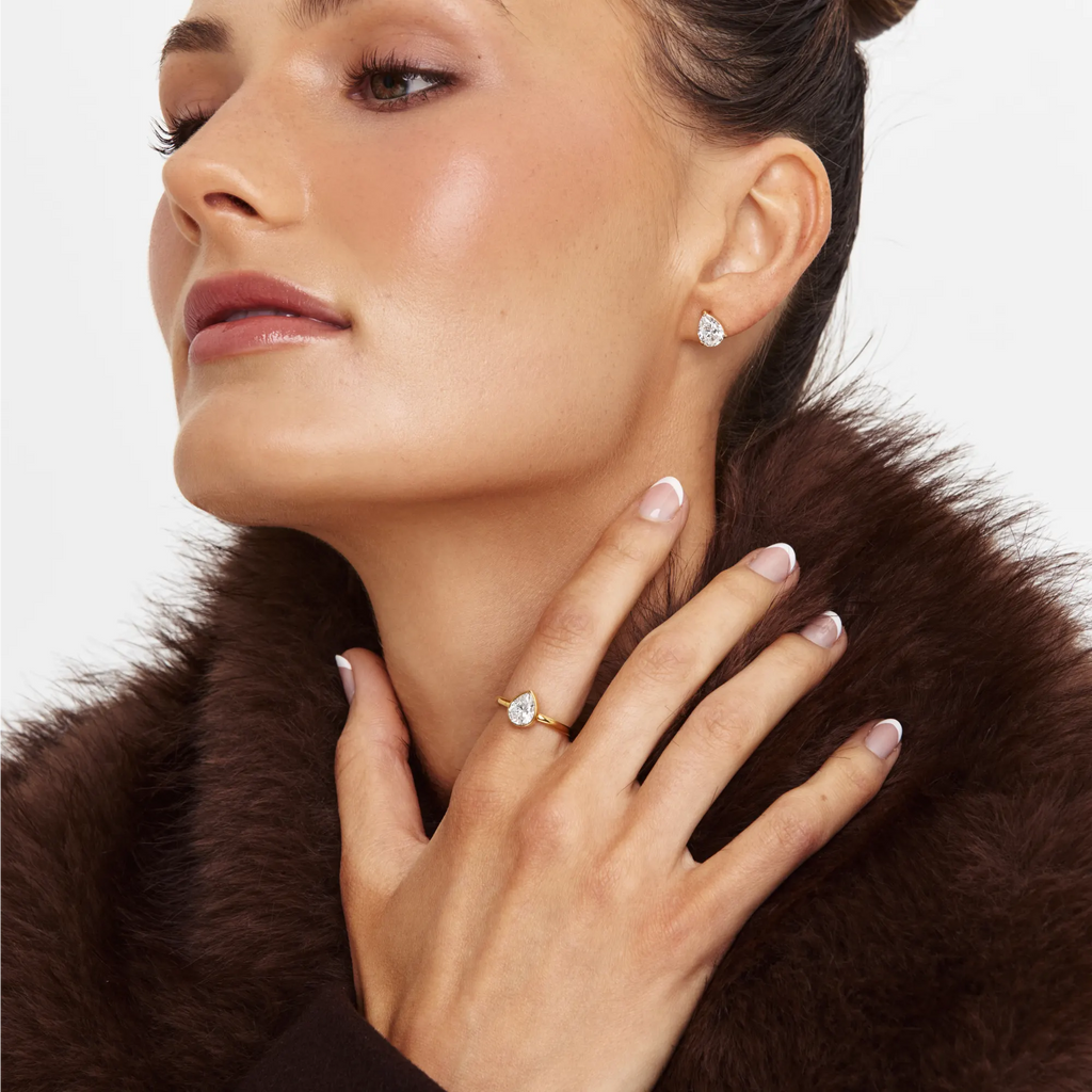 Teardrop Studs