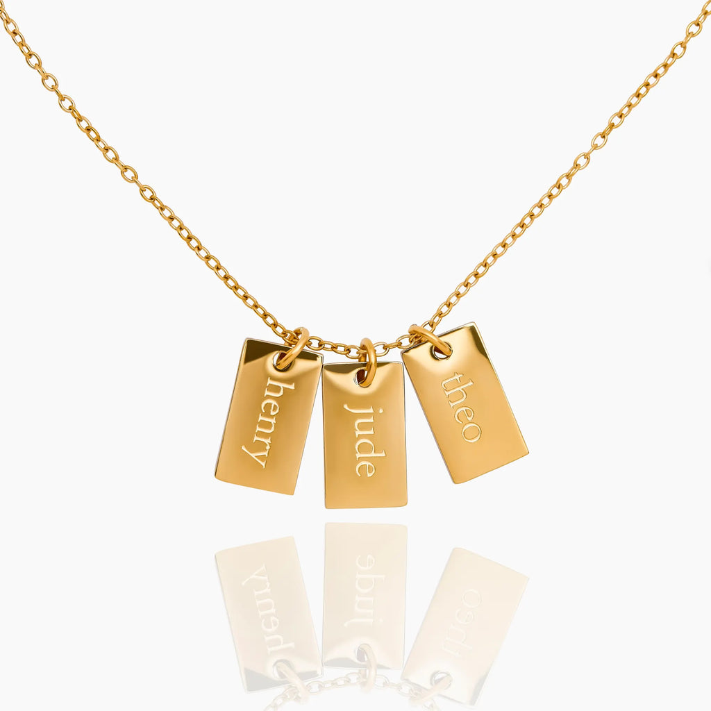 Tag Name Necklace
