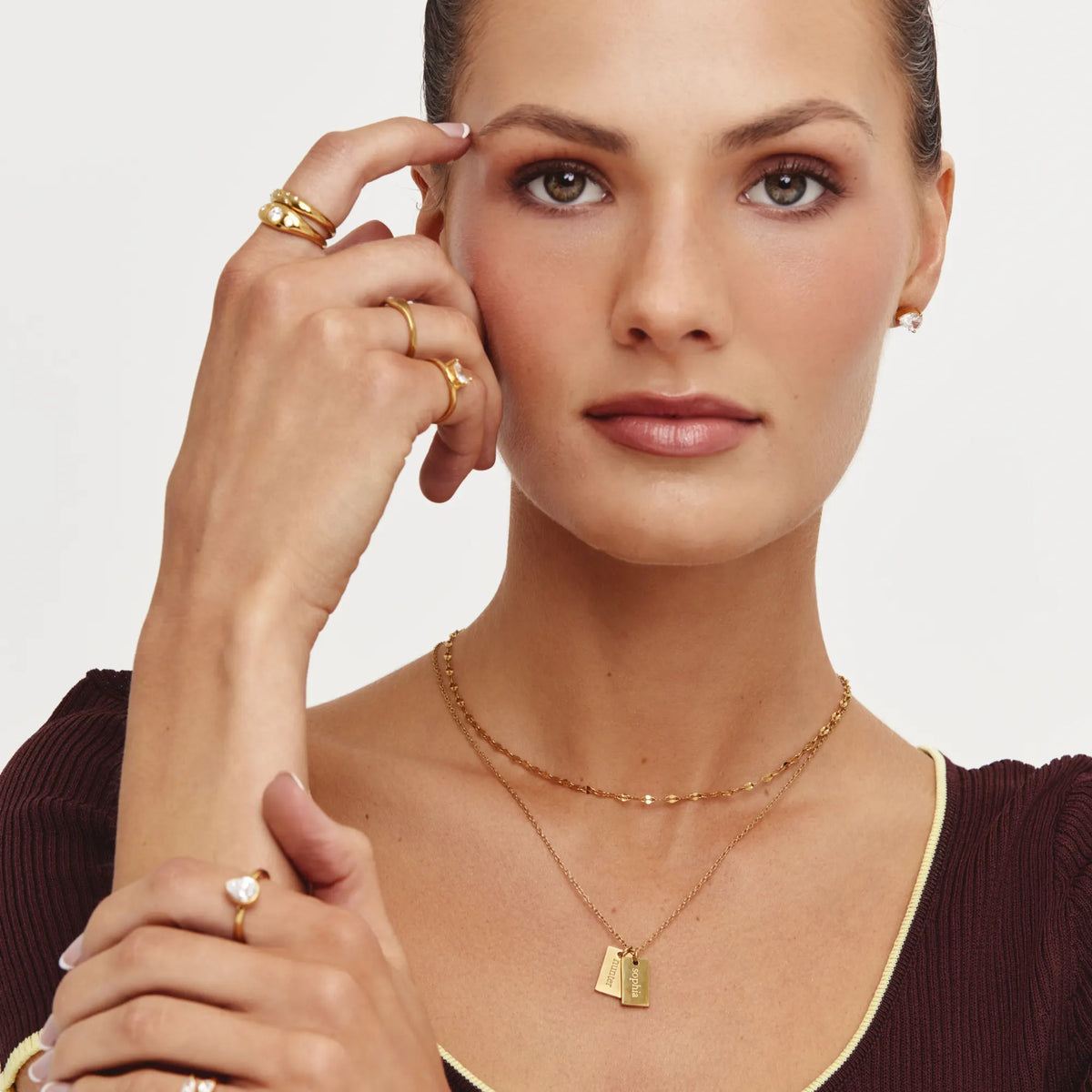 Tag Name Necklace